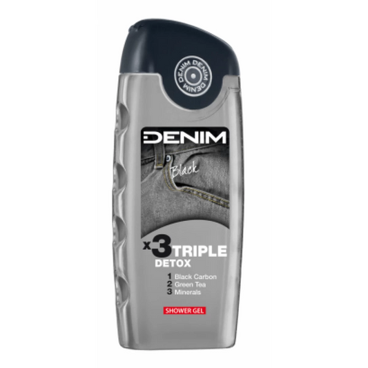 DENIM Black gel za tuširanje 250ml