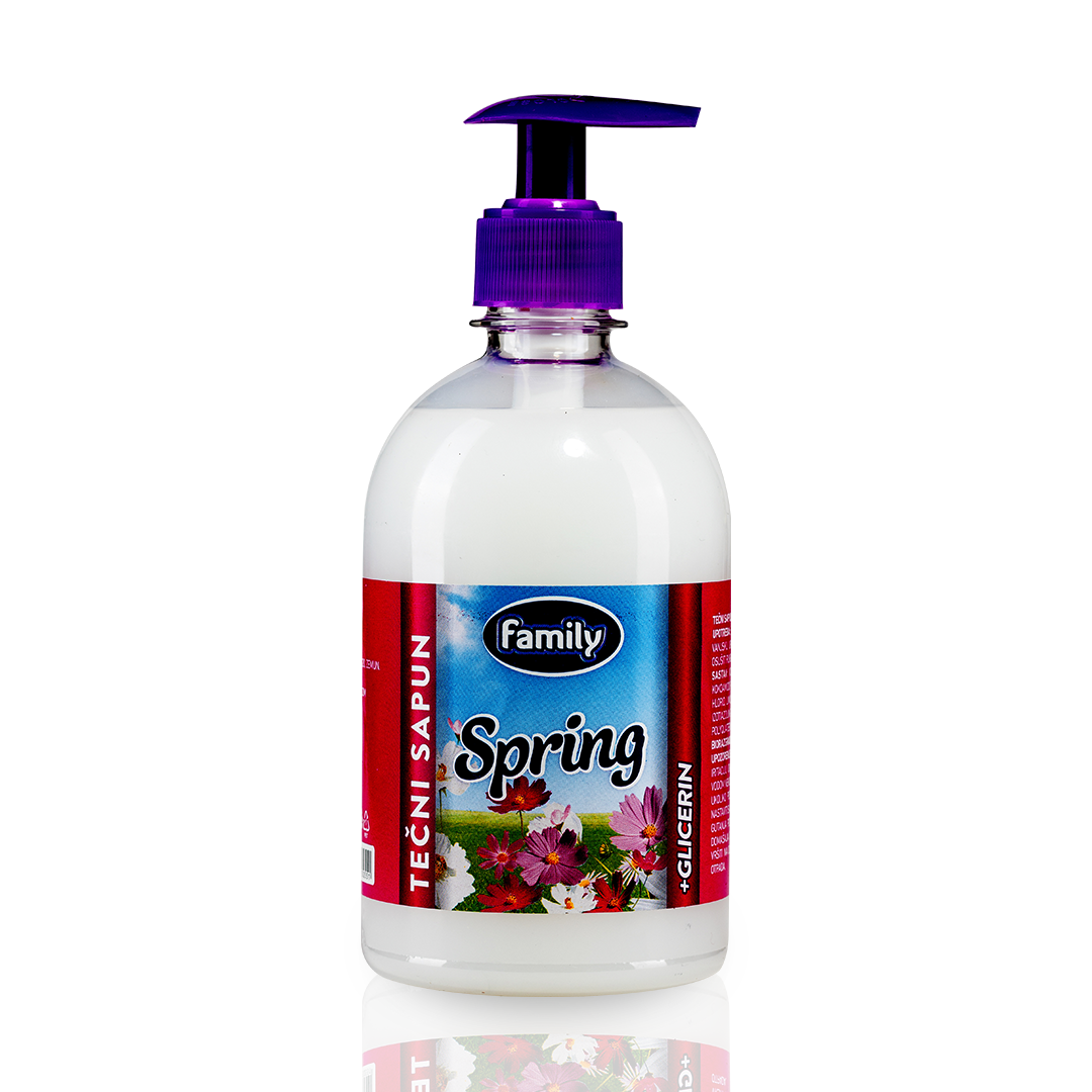 FAMILY Spring tečni sapun 500ml