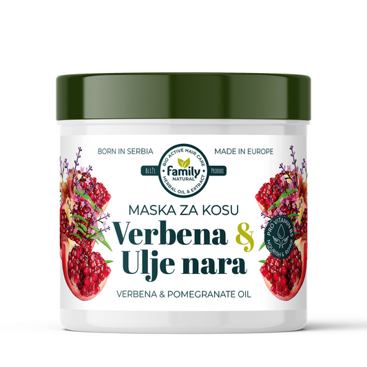 FAMILY Verbena&Ulje Nara maska za kosu 500ml