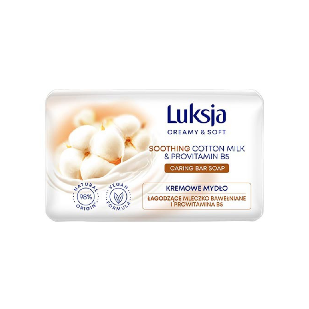 LUKSJA Cotton Milk čvrsti sapun 90g