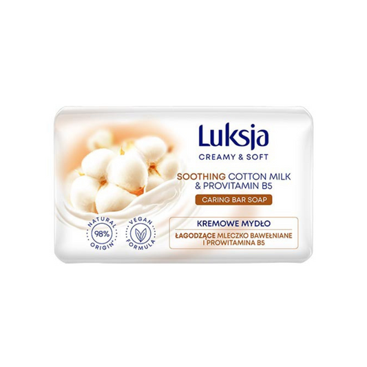 LUKSJA Cotton Milk čvrsti sapun 90g