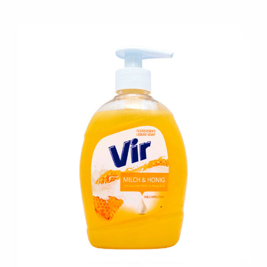 VIR Med i mleko tečni sapun 400ml